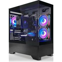Systemtreff Advanced gaming PC AMD Ryzen 7 7800X3D 8x5GHz | Nvidia RTX 5060 TI 16GB DX12 | 1TB M.2 NVMe | 32GB DDR5 RAM | Windows 11 | Desktop computer calculator for gamers, gamblers and streamers